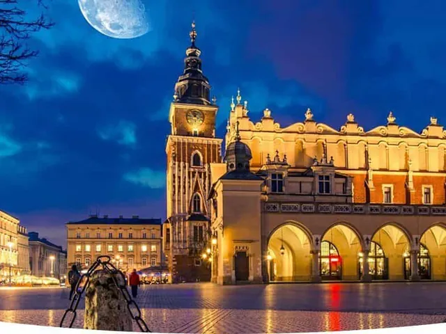 Rynek Główny – stora torget i Krakow